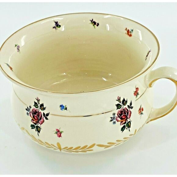 Other - Antique ENGLAND 5104 Handled Chamber Pot - Victorian Porcelain